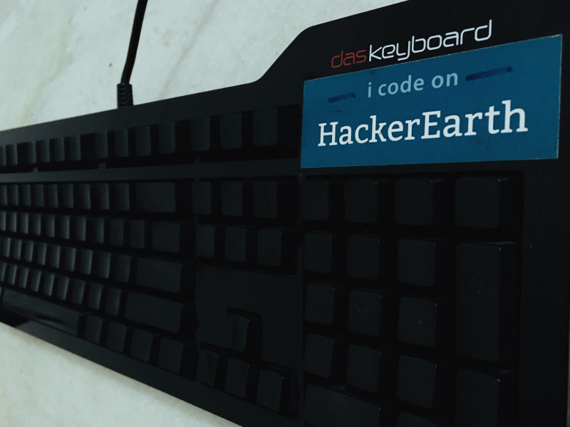 Ravi HackerEarth Das Keyboard